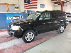 Salvage cars for sale at Angola, NY auction: 2007 Toyota Highlander Sport