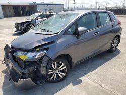 Salvage cars for sale at Sun Valley, CA auction: 2015 Honda FIT EX