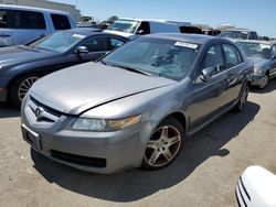 Salvage cars for sale at Martinez, CA auction: 2005 Acura TL