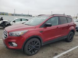 Ford Escape Vehiculos salvage en venta: 2019 Ford Escape SE