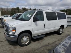Salvage cars for sale from Copart Exeter, RI: 2014 Ford Econoline E350 Super Duty Wagon