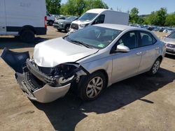 Salvage cars for sale from Copart Marlboro, NY: 2015 Toyota Corolla L