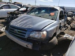 Salvage cars for sale from Copart Brighton, CO: 2004 Toyota Highlander