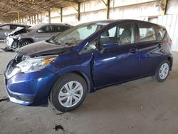 Salvage cars for sale from Copart Phoenix, AZ: 2018 Nissan Versa Note S