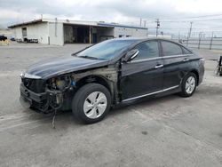 Salvage cars for sale at Sun Valley, CA auction: 2015 Hyundai Sonata Hybrid