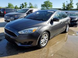 Salvage cars for sale from Copart Bridgeton, MO: 2015 Ford Focus SE