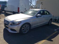 Vehiculos salvage en venta de Copart Hayward, CA: 2017 Mercedes-Benz C300