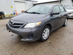 Salvage cars for sale from Copart Pekin, IL: 2013 Toyota Corolla Base