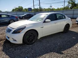 Salvage cars for sale from Copart Hillsborough, NJ: 2012 Infiniti G25 Base