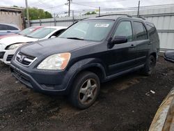 Salvage cars for sale at New Britain, CT auction: 2003 Honda CR-V EX