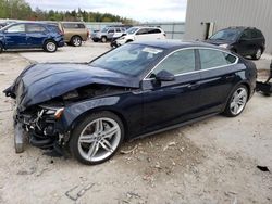Salvage cars for sale from Copart Franklin, WI: 2018 Audi A5 Premium Plus S-Line