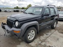 Salvage cars for sale at Littleton, CO auction: 2002 Jeep Liberty Sport