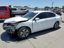 Salvage cars for sale from Copart Sacramento, CA: 2014 Honda Accord LX