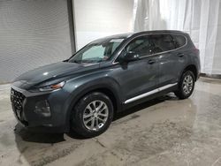 Salvage cars for sale from Copart Leroy, NY: 2020 Hyundai Santa FE SEL