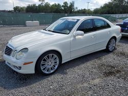 Salvage cars for sale from Copart Riverview, FL: 2008 Mercedes-Benz E 350