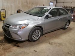 Salvage cars for sale from Copart Abilene, TX: 2017 Toyota Camry LE
