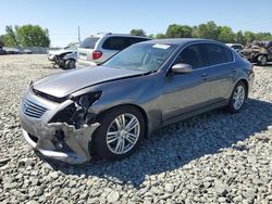 Salvage cars for sale from Copart Mebane, NC: 2015 Infiniti Q40