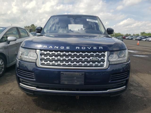 2016 Land Rover Range Rover HSE