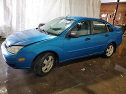 Salvage cars for sale from Copart Ebensburg, PA: 2007 Ford Focus ZX4