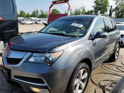 Salvage cars for sale at Bridgeton, MO auction: 2012 Acura MDX Technology