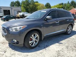 Salvage cars for sale from Copart Mendon, MA: 2014 Infiniti QX60