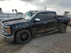 Salvage cars for sale from Copart Mercedes, TX: 2014 Chevrolet Silverado K1500 LTZ