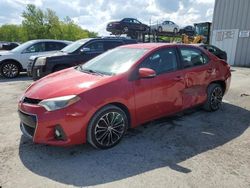 Salvage cars for sale from Copart Albany, NY: 2015 Toyota Corolla L