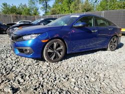 Salvage cars for sale at Waldorf, MD auction: 2018 Honda Civic Touring
