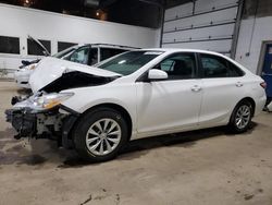 Salvage cars for sale at Blaine, MN auction: 2015 Toyota Camry LE