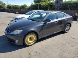 Salvage cars for sale at San Martin, CA auction: 2007 Lexus IS 250