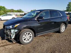 Salvage cars for sale at Columbia Station, OH auction: 2018 Chevrolet Equinox LT