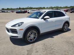 Salvage cars for sale at Fresno, CA auction: 2021 Porsche Cayenne