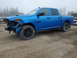 Salvage cars for sale from Copart Ontario Auction, ON: 2022 Dodge RAM 1500 Classic Tradesman