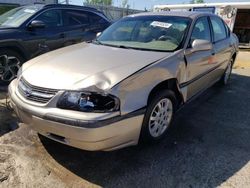 Salvage cars for sale at Pekin, IL auction: 2003 Chevrolet Impala