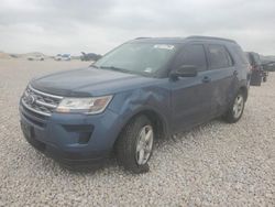 Salvage cars for sale at Temple, TX auction: 2019 Ford Explorer