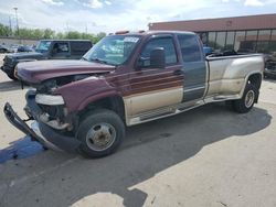Salvage cars for sale from Copart Fort Wayne, IN: 2001 Chevrolet Silverado C3500