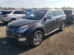 Salvage cars for sale from Copart Columbus, OH: 2016 Chevrolet Equinox LT