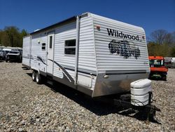Salvage cars for sale from Copart West Warren, MA: 2005 Wildwood Travel Trailer