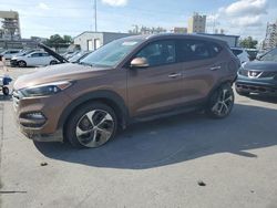 Salvage cars for sale at New Orleans, LA auction: 2016 Hyundai Tucson Limited