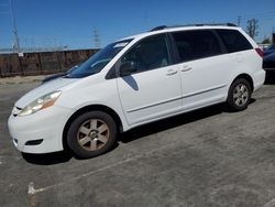 Salvage cars for sale at Wilmington, CA auction: 2006 Toyota Sienna CE