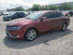 Salvage cars for sale at Las Vegas, NV auction: 2015 Chrysler 200 Limited