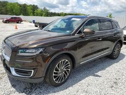 Salvage cars for sale from Copart Fairburn, GA: 2019 Lincoln Nautilus Reserve