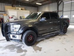 Salvage trucks for sale at Rogersville, MO auction: 2016 Ford F150 Supercrew