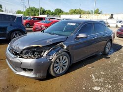Salvage cars for sale from Copart Columbus, OH: 2015 Honda Accord EXL