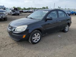 KIA rio Base salvage cars for sale: 2007 KIA Rio Base