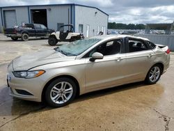 Salvage cars for sale at Conway, AR auction: 2018 Ford Fusion SE