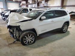 Salvage cars for sale at Eldridge, IA auction: 2018 Jeep Cherokee Limited