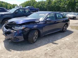 Salvage cars for sale at North Billerica, MA auction: 2019 Honda Accord EX