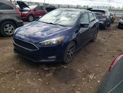 Salvage cars for sale at Elgin, IL auction: 2017 Ford Focus SEL