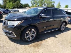 Acura mdx Technology salvage cars for sale: 2018 Acura MDX Technology